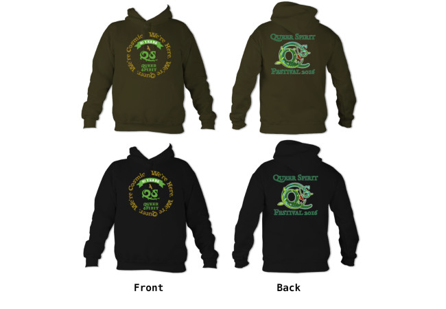 Queer Spirit Hoodie (Adult sizes)